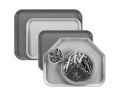 Dienblad 1520CW-168 - Sementi in policarbonato, 510 x 380 mm, colore: Blu