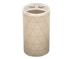 Ridder 2014209 - Portaspazzolino Orient, in ABS, Colore: Beige