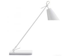 Manade First LED (01) a + +, lampada da scrivania, in metallo, 6Â W, G9, bianco, 22Â x 19Â x 53Â cm