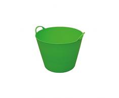 Secchio Contenitore Multiuso Flex-Bag Ideale Per Sostituire Le Borse In Plastica. Pratico E Leggero, Può Essere Usato In Giardino, In Edilizia, In Casa, Nel Tempo Libero. Grazie Alla Sua Estrema Flessibilità, Presenta Un Design