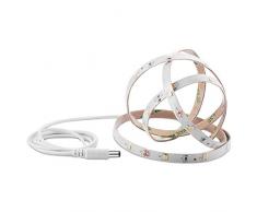 Wonderlamp striscia di LED incasso, 7.5Â W, bianco caldo, 150Â x 5.5Â x 0.5Â cm