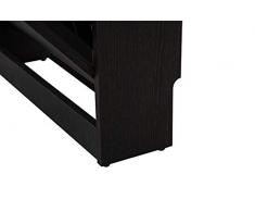 Topkit 50ABWE - Scarpiera Congo 50AB, Wengue, Piano truciolare ad Alta densitÃ e melammina con Grande Resistenza ai Graffi, 16,5 x 54 x 123 cm