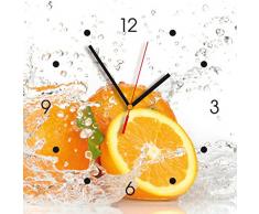 Contento Orologio da Cucina - Arancia