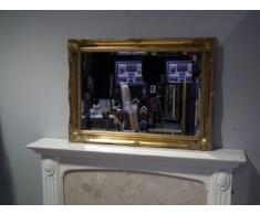 FRAMES BY POST Grande Specchio Oro Antico Ornato Progettato 91,4 x 66 cm Dimensioni totali