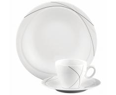 Seltmann Weiden, Servizio Combinato, Porcellana, Bianco, Taglia Unica