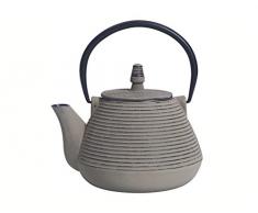 TheKitchenette 7321489 - Teiera in ghisa Sencha, 1 l, Colore: Grigio