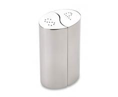 Ndimates Mix & Match - Set di 2 saliera e pepiera, con ingranaggi in ceramica, 8 cm