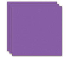 MarpaJansen 311.250-65 - Scatole di cartone colorato, 50 x 70 cm, 10 fogli, 220 g/m2, per bricolage e modellare, certificate Durch, Blauer Engel, colore: lilla, multicolore, taglia unica