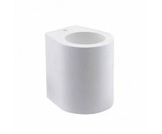 Portafaretto da Soffitto Rotondo in Gesso per Lampade G9