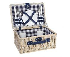 Cilio Cestino da picnic cestino da picnic Arolo, Bianco, M, 156645