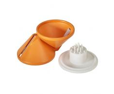 Metaltex 25.27.99 affettatrice Manuale Arancione Plastica