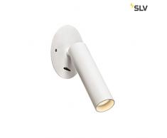 SLV karpo a parete e a soffitto lampada da incasso, alluminio, Bianco, Single