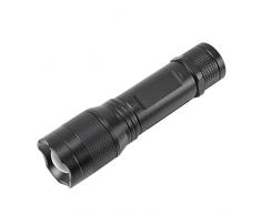 Lanterna PNI LED Adventure F16 in alluminio 5W 300 lm fino a 150 m con messa a fuoco