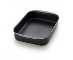 My Chef Mc5030 Rostiera Antiaderente ad Alto Spessore, Alluminio, Nero