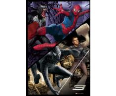 1art1 Empire 294 043 Spider-Man 3 Film Split Film Cinema Poster Print - 61 x 91.5 cm