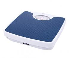 Adler AD 8151b - Bilancia da Bagno Meccanica, 130 kg, Antiscivolo, polimero, Blu