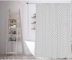Vera Neumann Tenda da Doccia, Grigio, 72x72