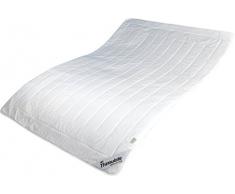 Garanta - Letto in Fibra Naturale, 155 x 220 cm, Colore: Bianco