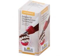 RBV Birkmann Adattatore per sac a Poche a Due camere, Rosso