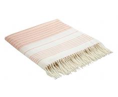 biederlack Summer Plaid Coperta, Materiale Sintetico, Rosa, Singolo, 190x130x1 cm