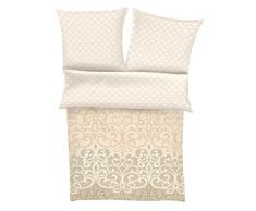 Ibena 6149 365/200 x 200 cm, Copripiumino e Set di Biancheria da Letto, 200 x 200 x 2 cm, Colore: Champagne