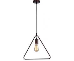 Homemania Lampada A Sospensione Carsten, Nero, 37 x 165 cm