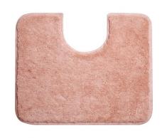 Grund, Set da bagno Ono: Tappetino sagomato per WC, Rosa, 60 x 50 cm