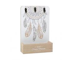 BigBuy Home - Appendiabiti Multicolore, Taglia Unica