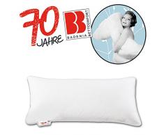 Badenia 03670610108 Penna Cuscino MalmÃ¶ Medium, Cotone, Bianco, 40 x 80 cm, Cotone, Bianco, 40 x 80 cm