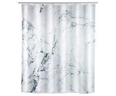 Wenko 23800100 Onyx, Tenda da Doccia in Poliestere, Multicolore, 180 x 200 cm