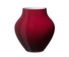 Villeroy & Boch Oronda Vaso, Piccolo, Deep Cherry, 17 x 15 x 15 cm