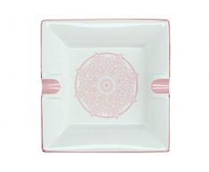 J. Kersten BV Posacenere, Ceramica, Colore: Rosa, 17x17x6cm