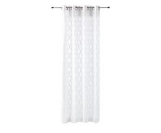 Ready Atenas Tenda con Occhielli, Tessuto, Bianco, 145Â x 3Â x 270Â cm