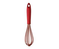 Premier Housewares 0804899 Zing Frusta da Cucina, Silicone, Rosso