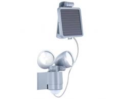 Lampada da Esterno Solare, Argento, LAMPADINE Incluse 4xLED 0, 5W Art. 3715S