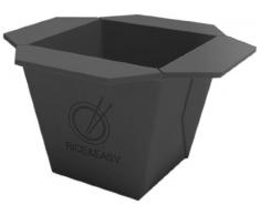 Luckies LUKRICEG - Dosatore per razione di Riso, in plastica, Colore Grigio