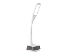 Sulion Sartre Lampada da scrivania LED, Altoparlante Bluetooth alla Base, Colore Bianco 12 W