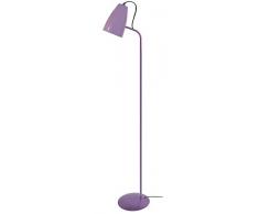 Tosel 95115 - Lampada da terra Factory in acciaio, 60 W E27 grigio
