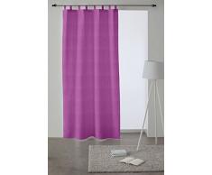 Martina Home Levante Tenda con Passanti, Tessuto, Lilla, 27Â x 40Â x 3Â cm