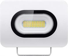 Goobay - Faretto LED per esterni, argento