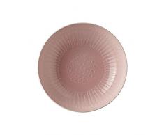 Villeroy & Boch Its My Match Piatto Profondo Fiori, 26 cm, Porcellana Premium, Rosa