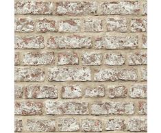 Arthouse, Carta da Parati, Stile Rustico, Effetto Mattoni a Vista, in Vinile