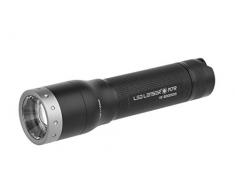 Zweibr?der M7R Torcia a LED multifunzione ricaricabile (nera) - Custodia rigida, 8307-R