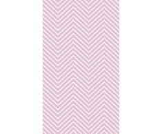 Pacon Ella Bella, Sfondo di Carta Fotografica, 4 3,7 m, Motivo a Zig-Zag, Lavanda