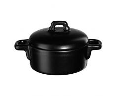 ASA Cocotte, Ceramica, Nero, 12Â cm cm