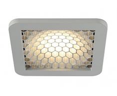 SLV skalux Comp lampada da incasso da soffitto, rettangolare, 3000Â K, Grigio argento 162604