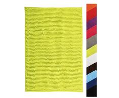 MSV Tappetino da Bagno in Ciniglia, Verde