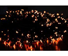 Euronatale Luci di Natale per Albero, 2000 LED Luce Calda Gialla, 40 m