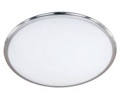 Trio Leuchten Trio 625211807 Alvaro Plafoniera LED, 5x4.5 Watt, Nichel Opaco/Bianco, 41 cm 18 W