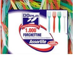 DOPLA Forchettine a 3 Punte, Taglia Unica